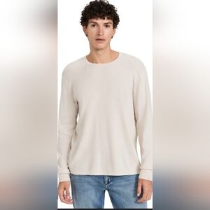 rag & bone Classic Crewneck Cotton Blend Long Sleeve Sweater Mens Size XS